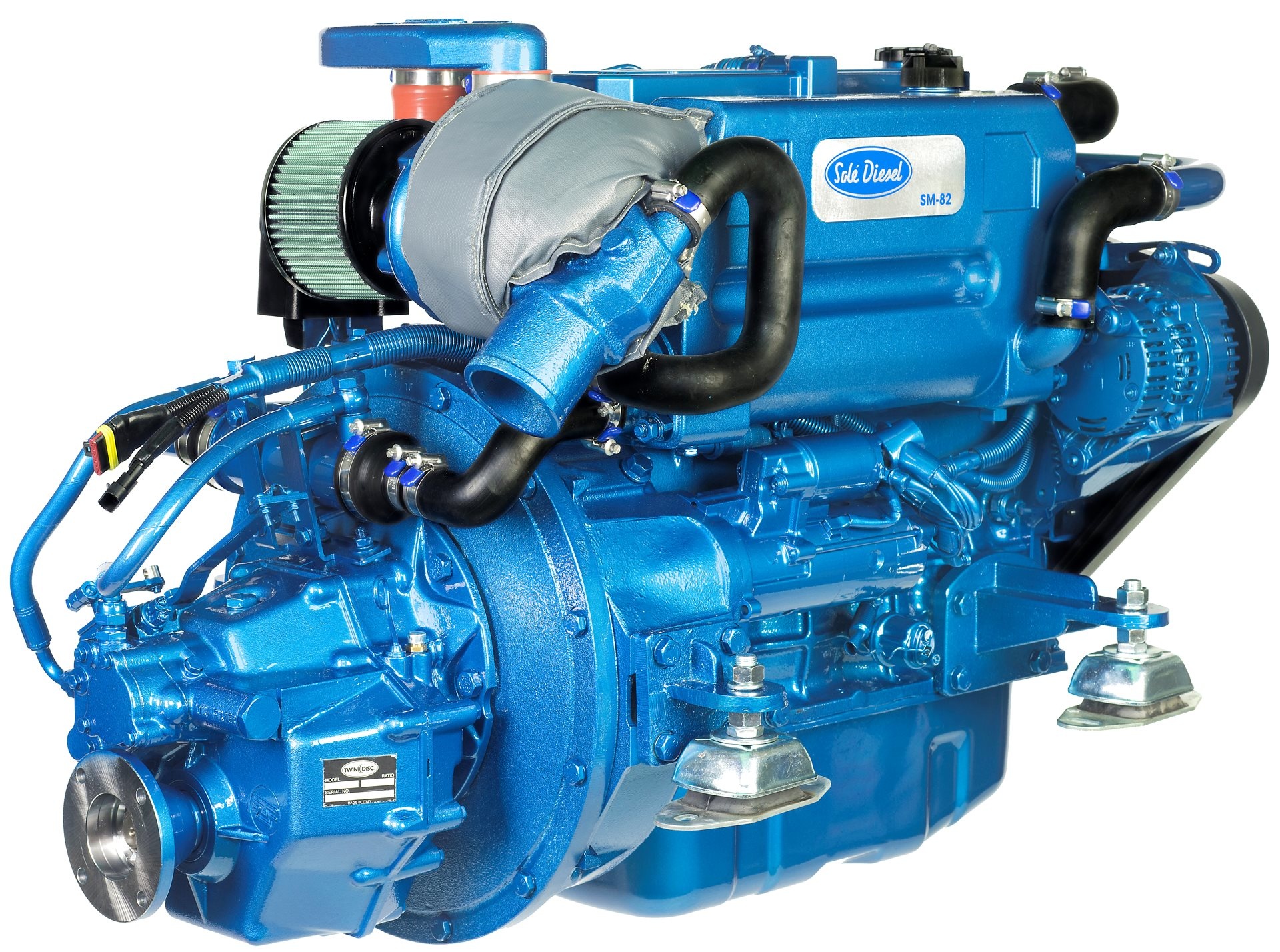 SM-82 Solé Scheepsmotor met TM93 Red 2.77:1*