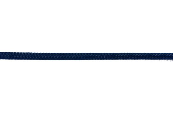 Allpa 16-Voudig gevlochten landvast met handgemaakte oogsplits 12mm  blauw  L=10Mtr