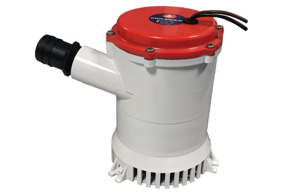 Allpa Heavy Duty bilgepomp 135l/min  24V  4.5A  Ø 32+38mm-slangaansluiting