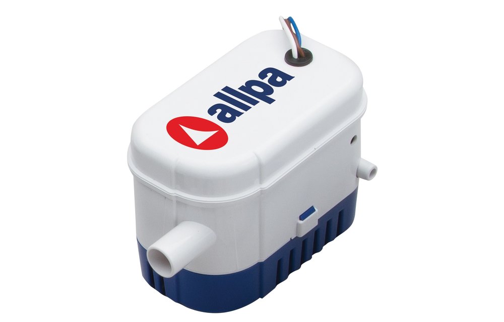 Bilgepomp met geïntegreerde vlotterschakelaar  75l/min  12V  4.0A  Ø 29mm-slangaansluiting
