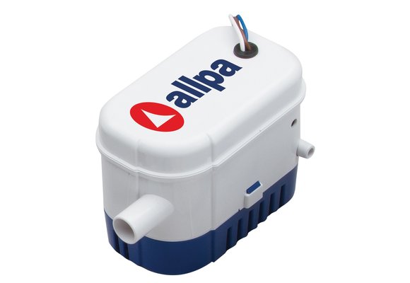 Bilgepomp met geïntegreerde vlotterschakelaar  75l/min  12V  4.0A  Ø 29mm-slangaansluiting