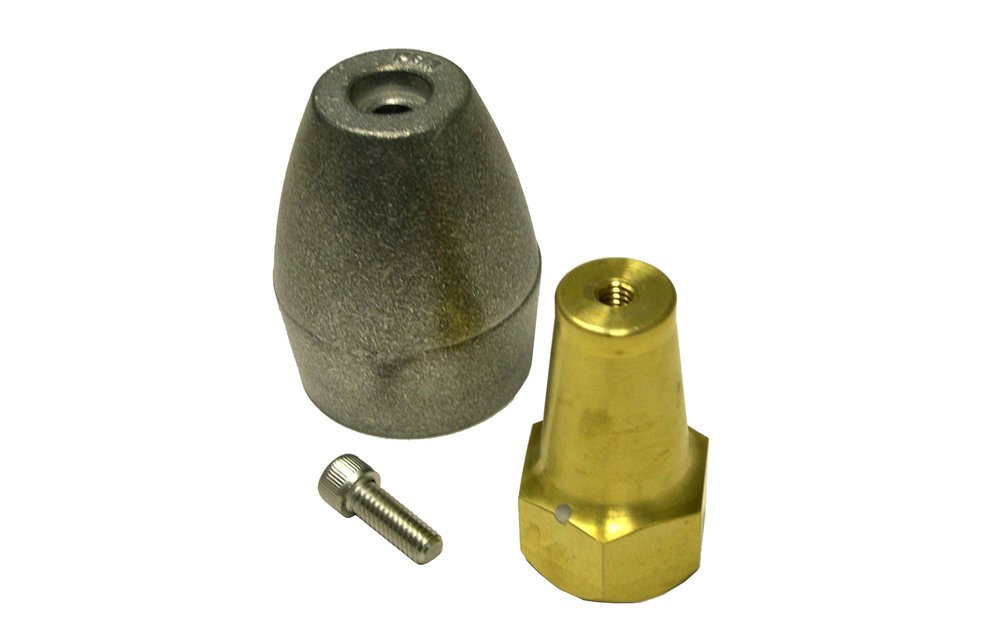 Allpa Aluminium Anode kit Navalloy Bravo 3 Retrofit