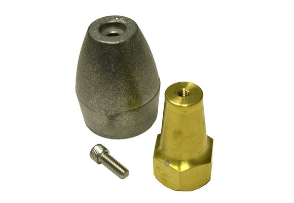 Allpa Aluminium Anode kit Navalloy  Bravo 3 Retrofit