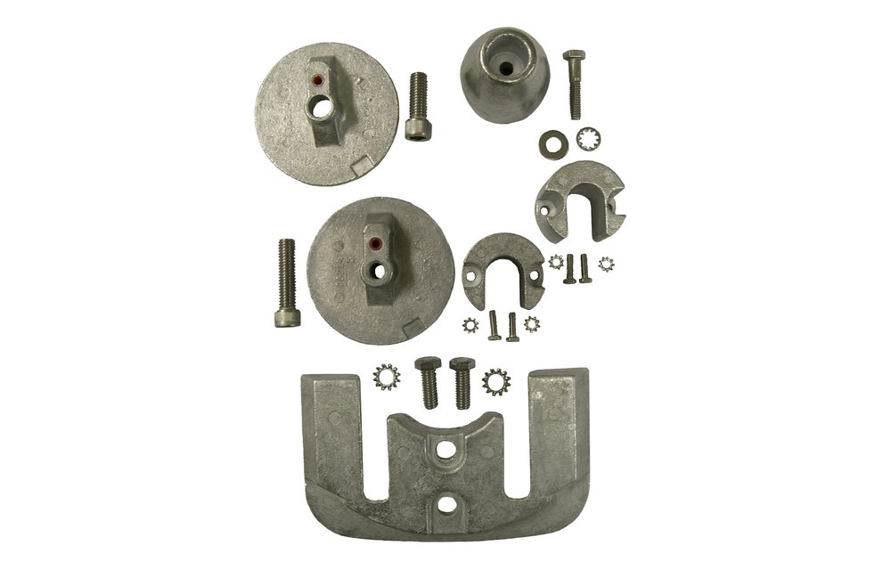 Allpa Aluminium Anode kit Navalloy Bravo-3 2004 - Present