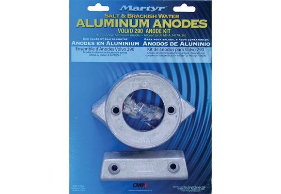 Allpa Aluminium Anode kit Volvo 290