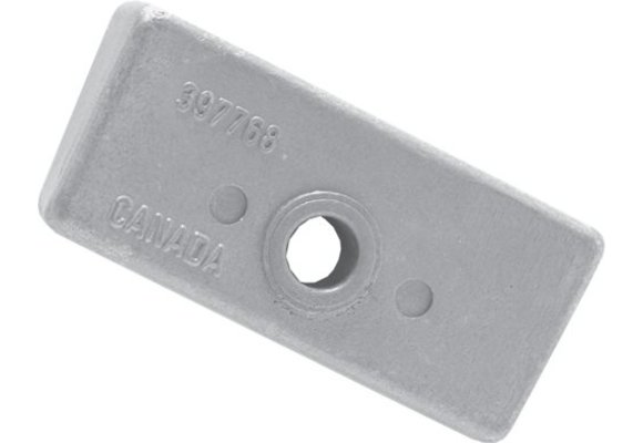 Allpa Zinkanode OMC / Johnson / Evinrude  Block (OEM 397768)