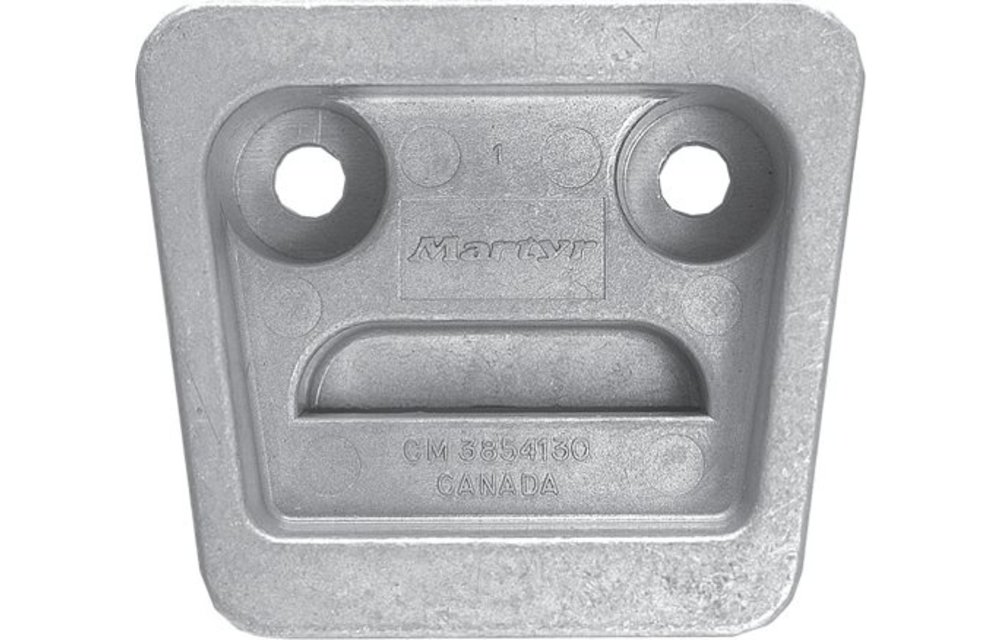 Allpa Zinkanode Volvo Penta sterndrive  gimbal plate for SX-Drive (OEM 3854130)