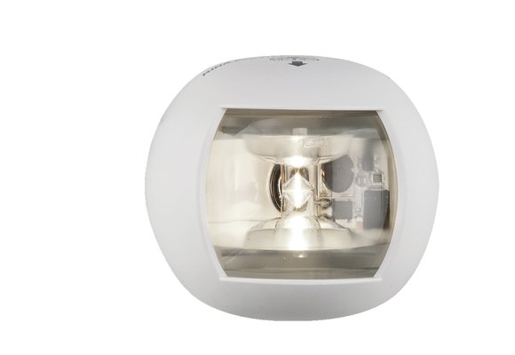 Allpa Positielantaarn Wit Heklicht 135°  LED 12-24V  wit carbonaat huis