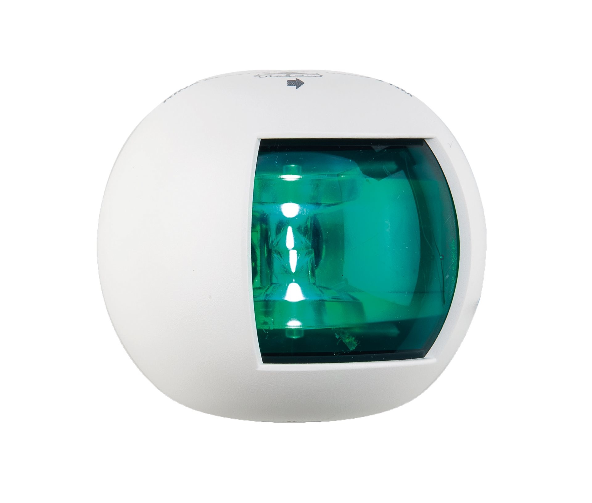 Allpa Positielantaarn Groen Stuurboord LED 12-24V wit polycarbonaat huis