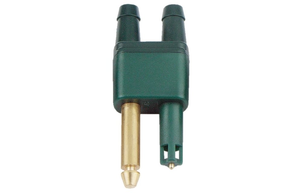 Allpa Brandstofslangkoppeling Mercury/Mariner voor 2 tanks & 1 motor/1 tank & 2 motoren (met klepje)