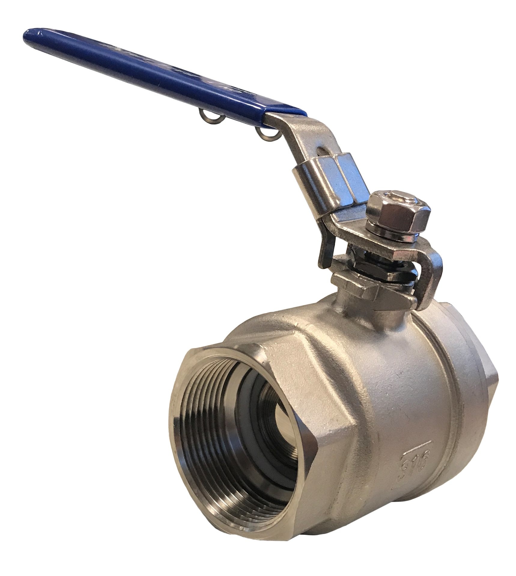 Kogelafsluiter RVS  3/8