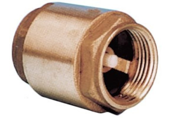 Allpa Messing terugslagklep  3/4