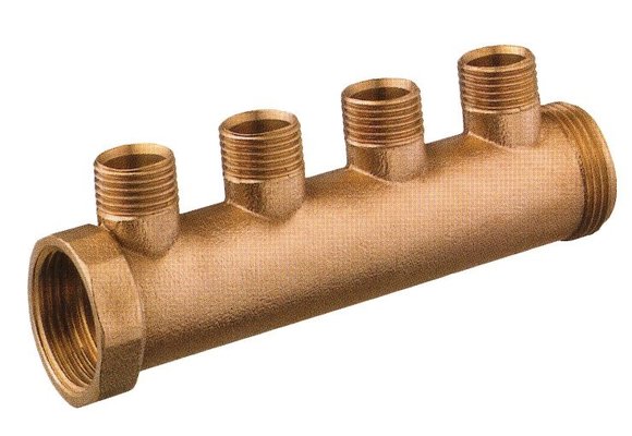 Allpa Messing collector  3-weg  1 x 1/2