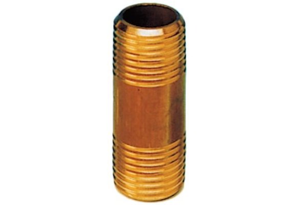 Allpa Messing verlengpijp  3/4 x 120mm  2-zijden buitendraad