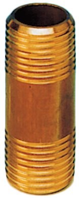 Allpa Messing verlengpijp  3/8 x 80mm  2-zijden buitendraad