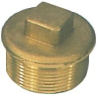 Allpa Messing eindstop 1-1/2