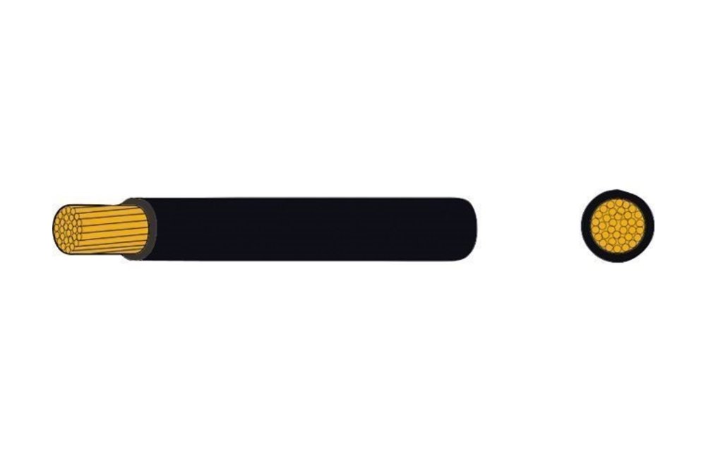 Automarine Accukabel geïsoleerd 25mm² (10m)