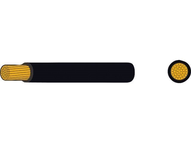 Automarine Accukabel geïsoleerd 16mm² (10m)