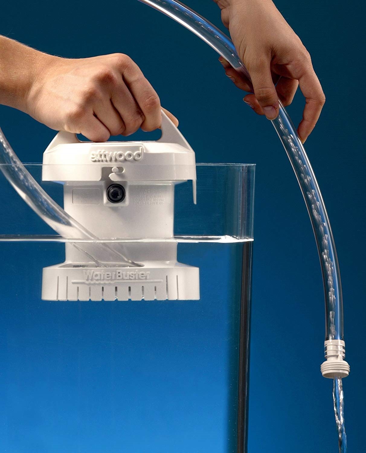 Lenspomp (waterbuster) op batterijen