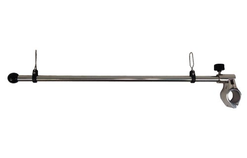 Allpa RVS vlaggenstok  L=450mm  voor montage op railing 25mm