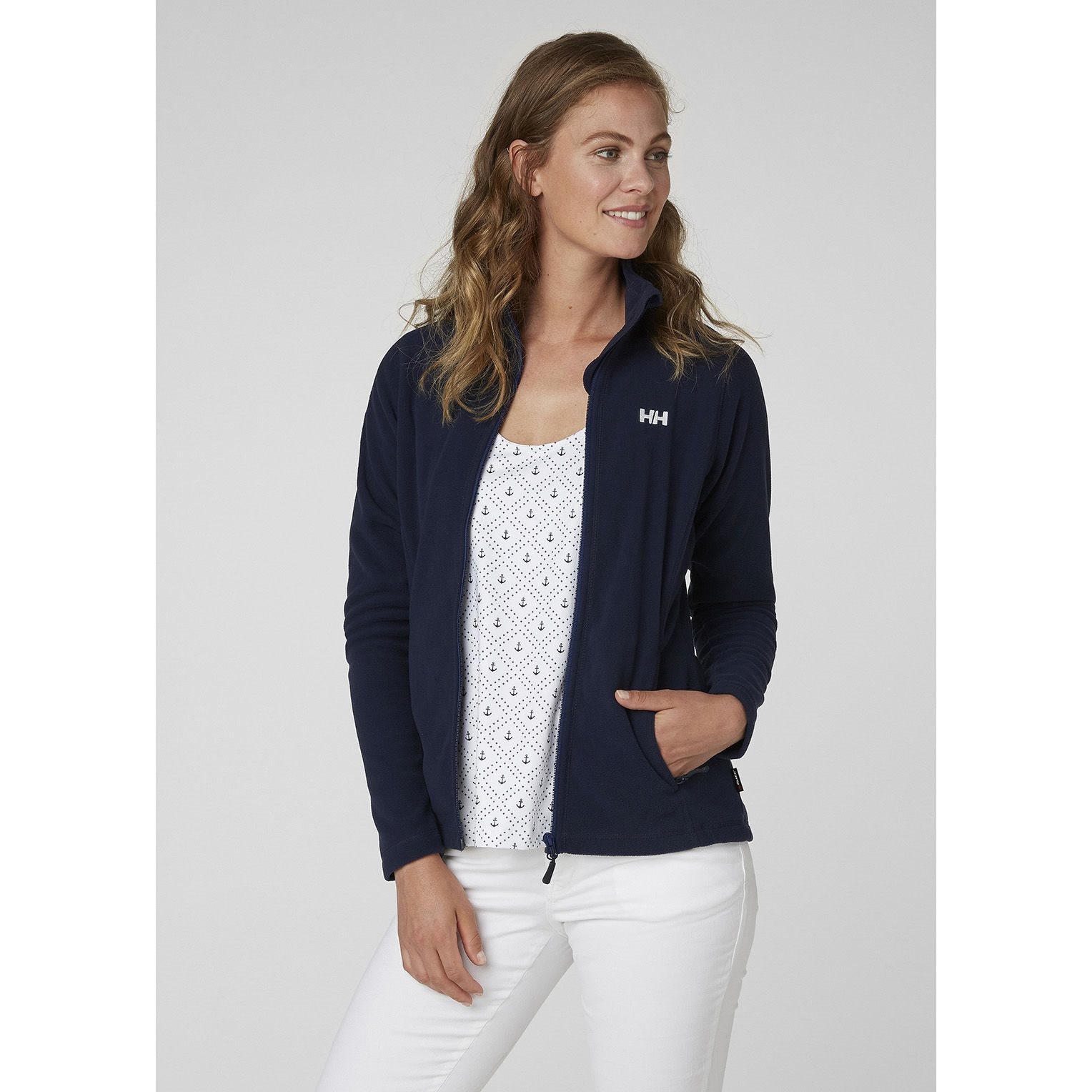 Helly Hansen - W Daybreaker fleece jacket | Navy (dames)