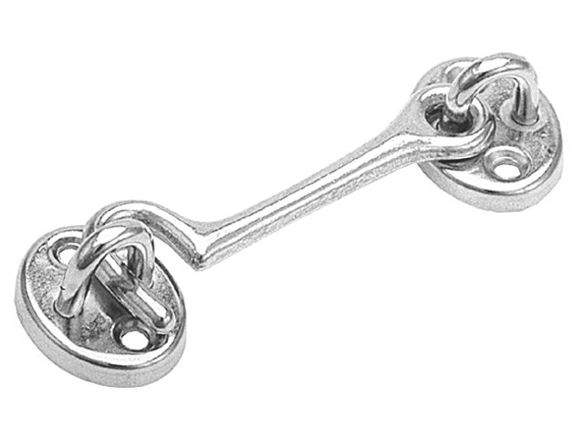 Kajuithaak messing verchroomd 76 mm