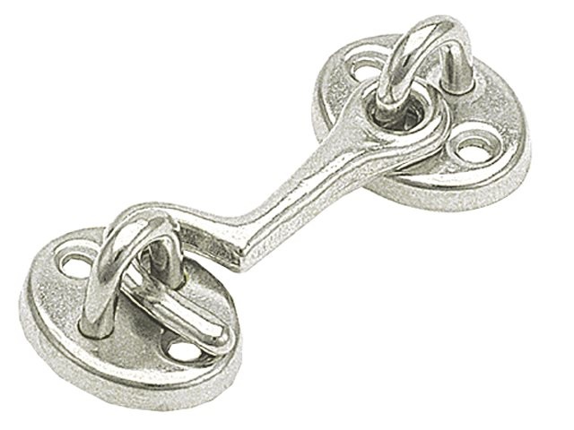 Kajuithaak messing verchroomd 62 mm