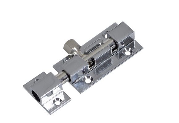 Grendel messing verchroomd 51 mm