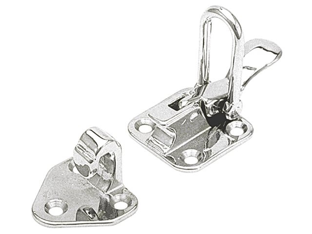 sluiting messing verchroomd