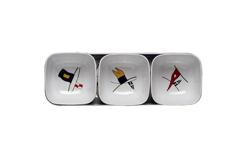 Regata - Snack schaaltjes met tray