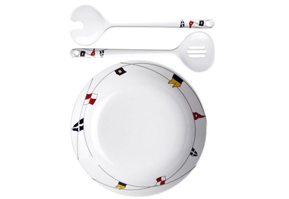 Regata - Saladeschaal met slabestek