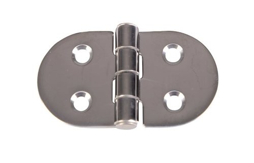 Scharnier hoogglans RVS