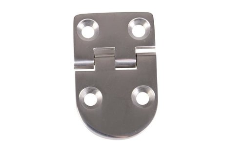 RVS scharnier 64 x 40