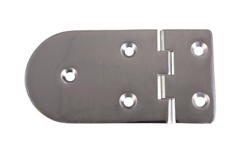 RVS scharnier 120,4 x 65