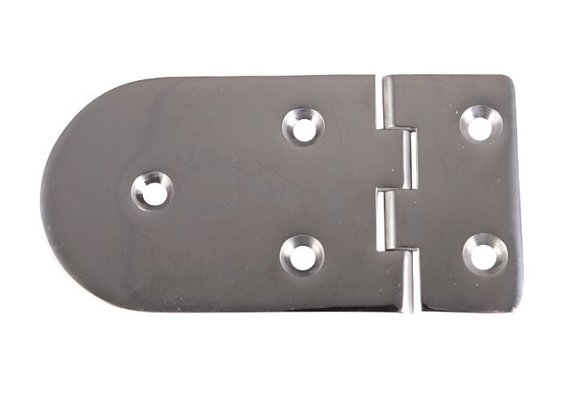 RVS scharnier 120,4 x 65