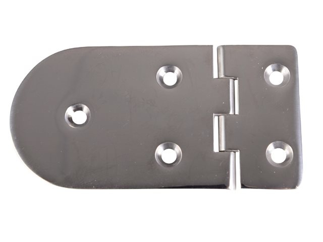 RVS scharnier 120,4 x 65