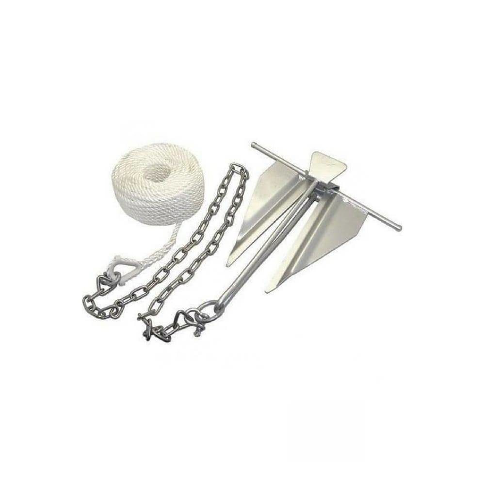 Ankerkit 2.8 kg met ankerlijn en ankerketting
