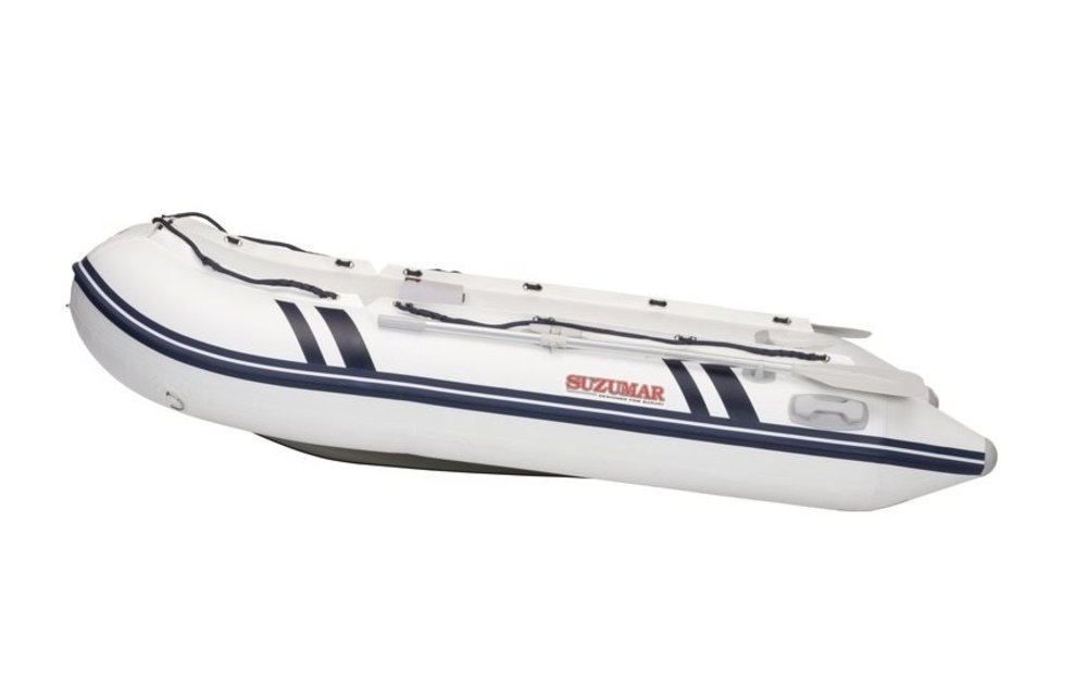 patroon Misverstand Uithoudingsvermogen Suzumar DS 290 rubberboot met aluminium bodem - Boottotaal.nl