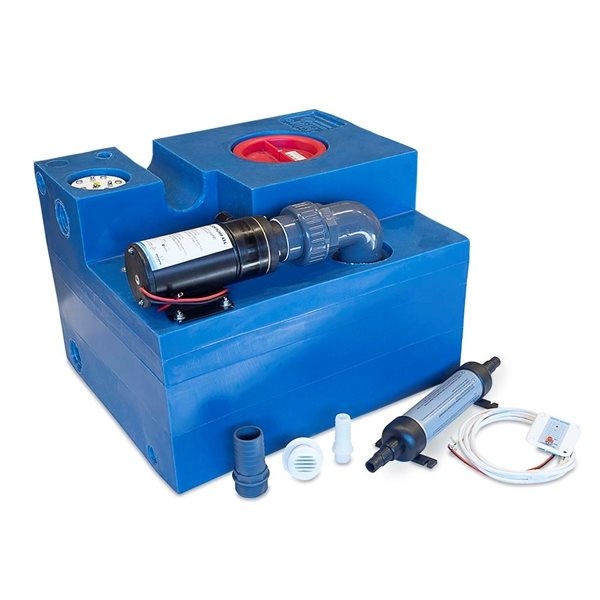 Vuilwatertank complete set recht
