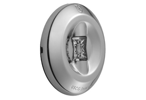 Heklicht led opbouw RVS rond