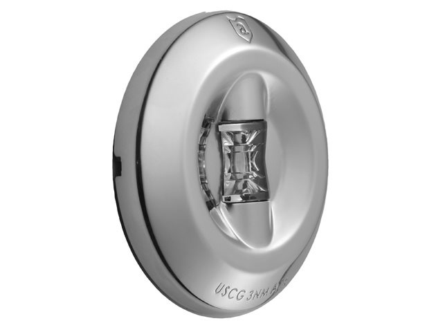 Heklicht led opbouw RVS rond