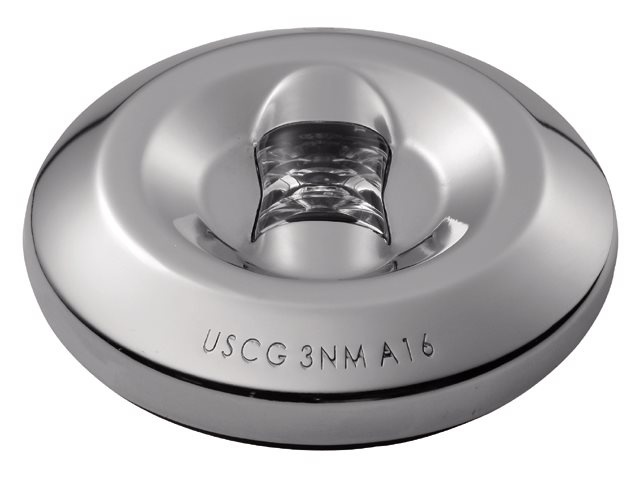 Heklicht led opbouw RVS rond