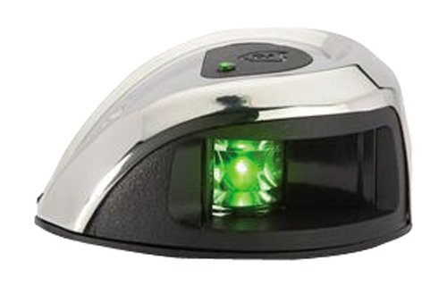 Navigatieverlichting LightArmor LED stuurboord RVS