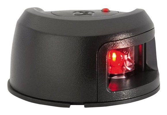 Navigatieverlichting LightArmor LED bakboord | Zwart