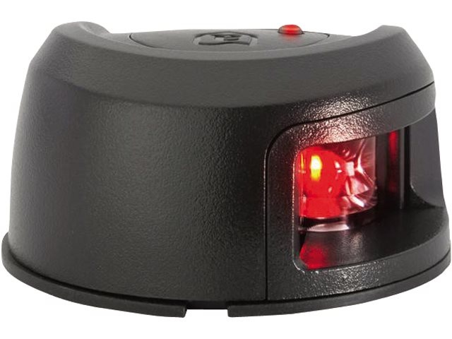 Navigatieverlichting LightArmor LED bakboord | Zwart