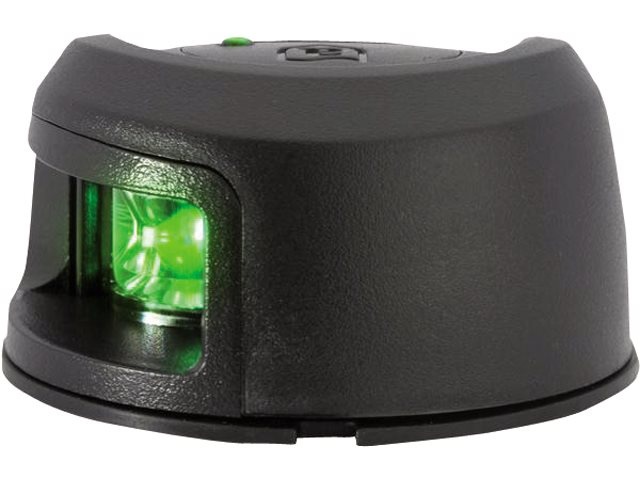 Navigatieverlichting LightArmor LED stuurboord | Zwart