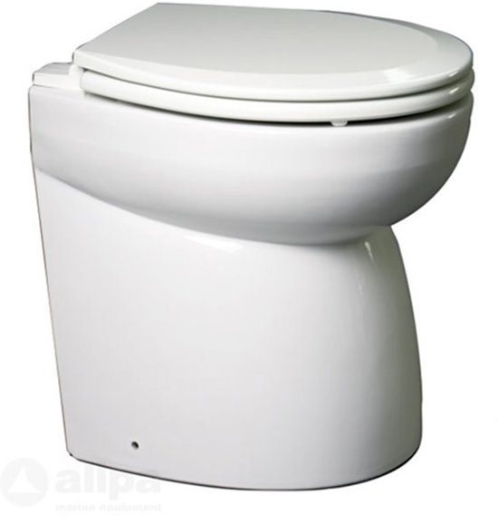 Aqua-T Silent premium elektrisch toilet laag model 12/24 volt