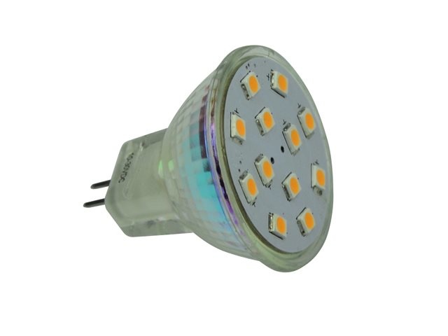 LED vervangingslamp  12xSMD - GU4 - 2 watt