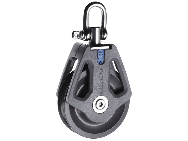 Lewmar Synchro blok 1-schijfs aluminium
