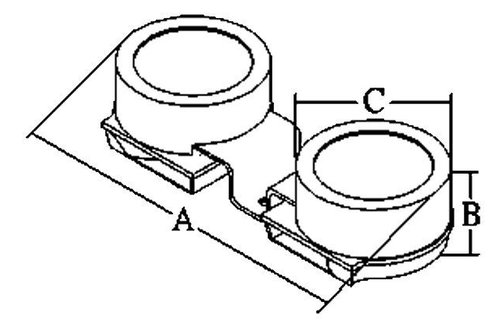 Allpa RVS elektromagnetische mini scheepshoorn